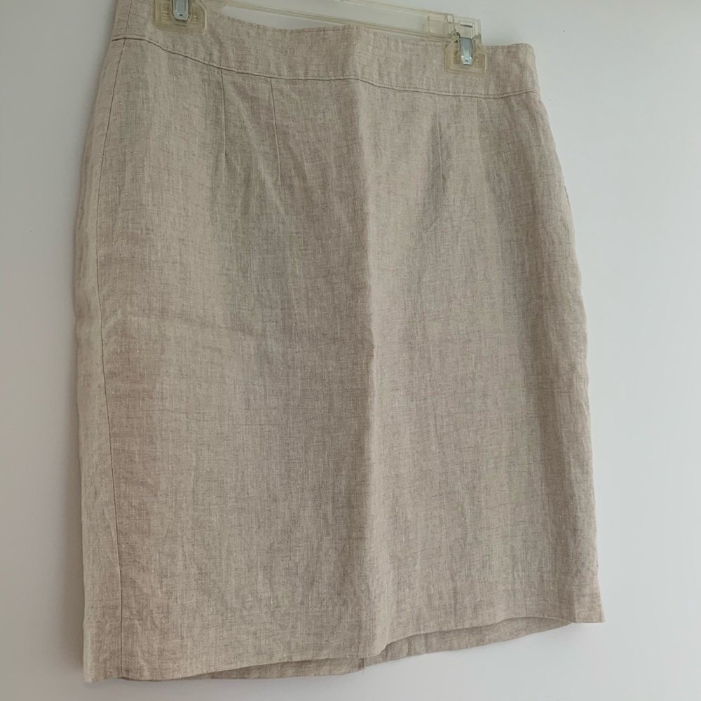 Linen skirt